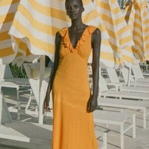 Doen Arleen Dress | Nasturtium Orange | XS